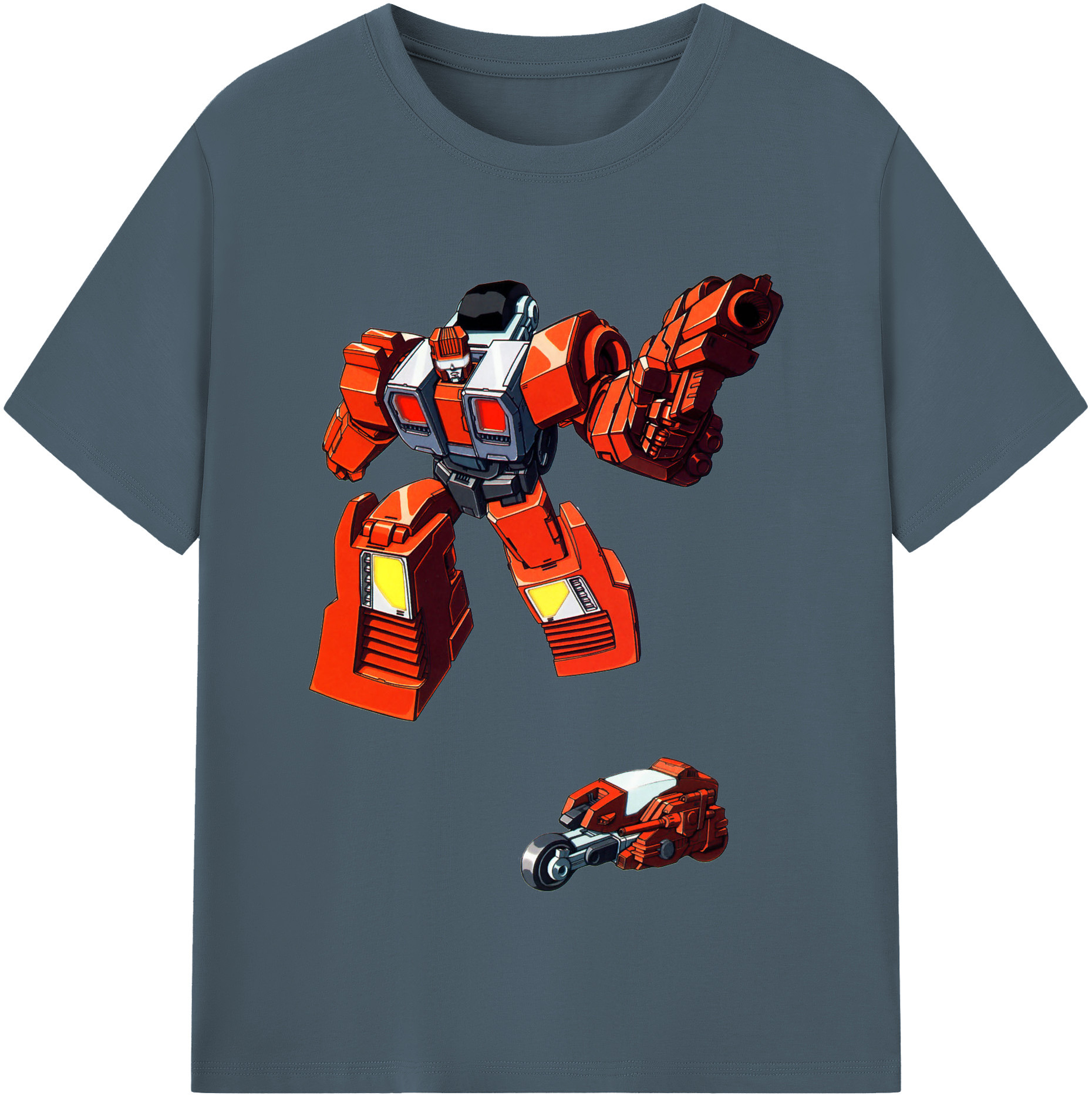 （画像用）  綿100％半袖Tシャツ（フロントプリント）